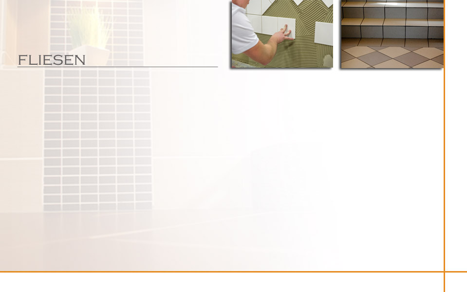 Fliesenarbeiten